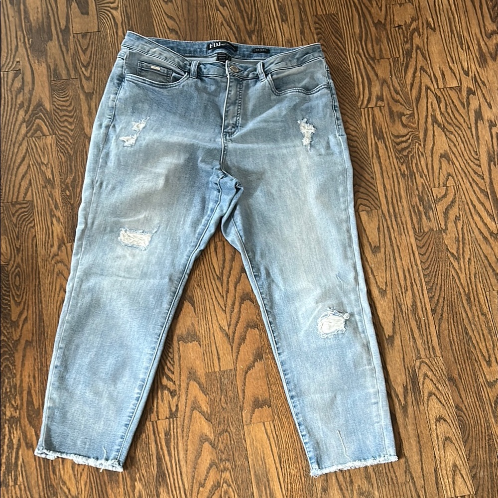 French Dressing Distressed Jeans